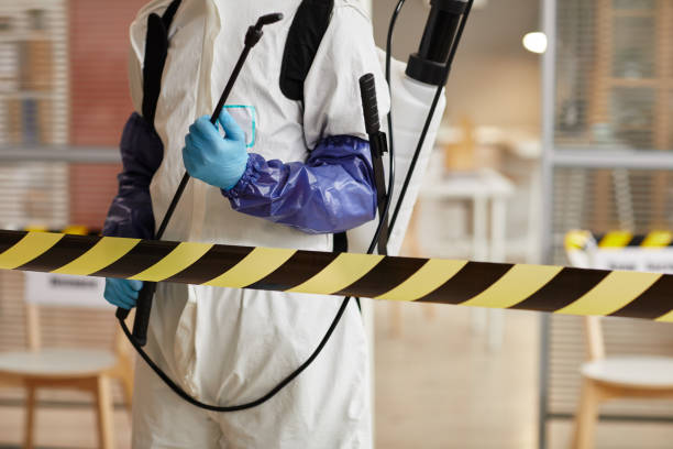 Professional Biohazard Cleanup technician working in Huntingdon Valley, PA